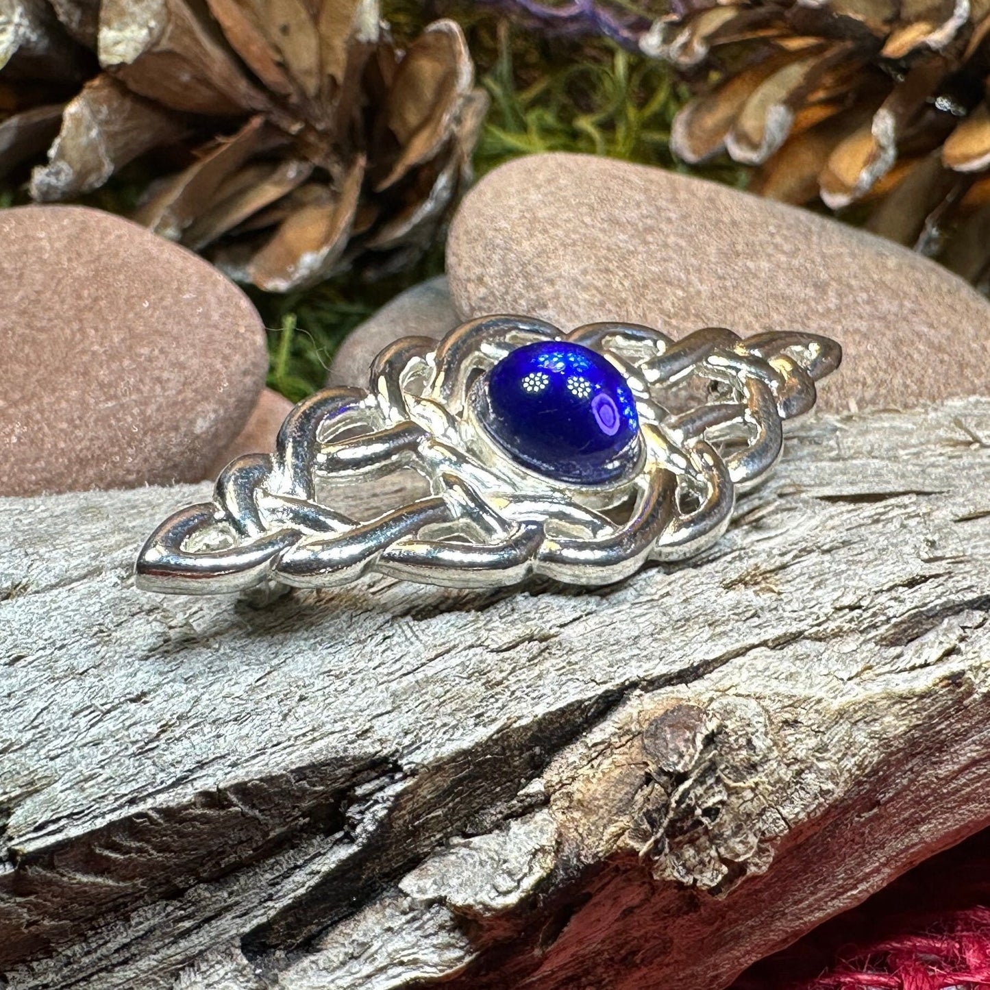 Celtic Brooch, Scottish Bar Pin, Irish Jewelry, Scottish Brooch, Celtic Pin, Ireland Gift, Plaid Pin, Tartan Pin, Wiccan Jewelry, Mom Gift