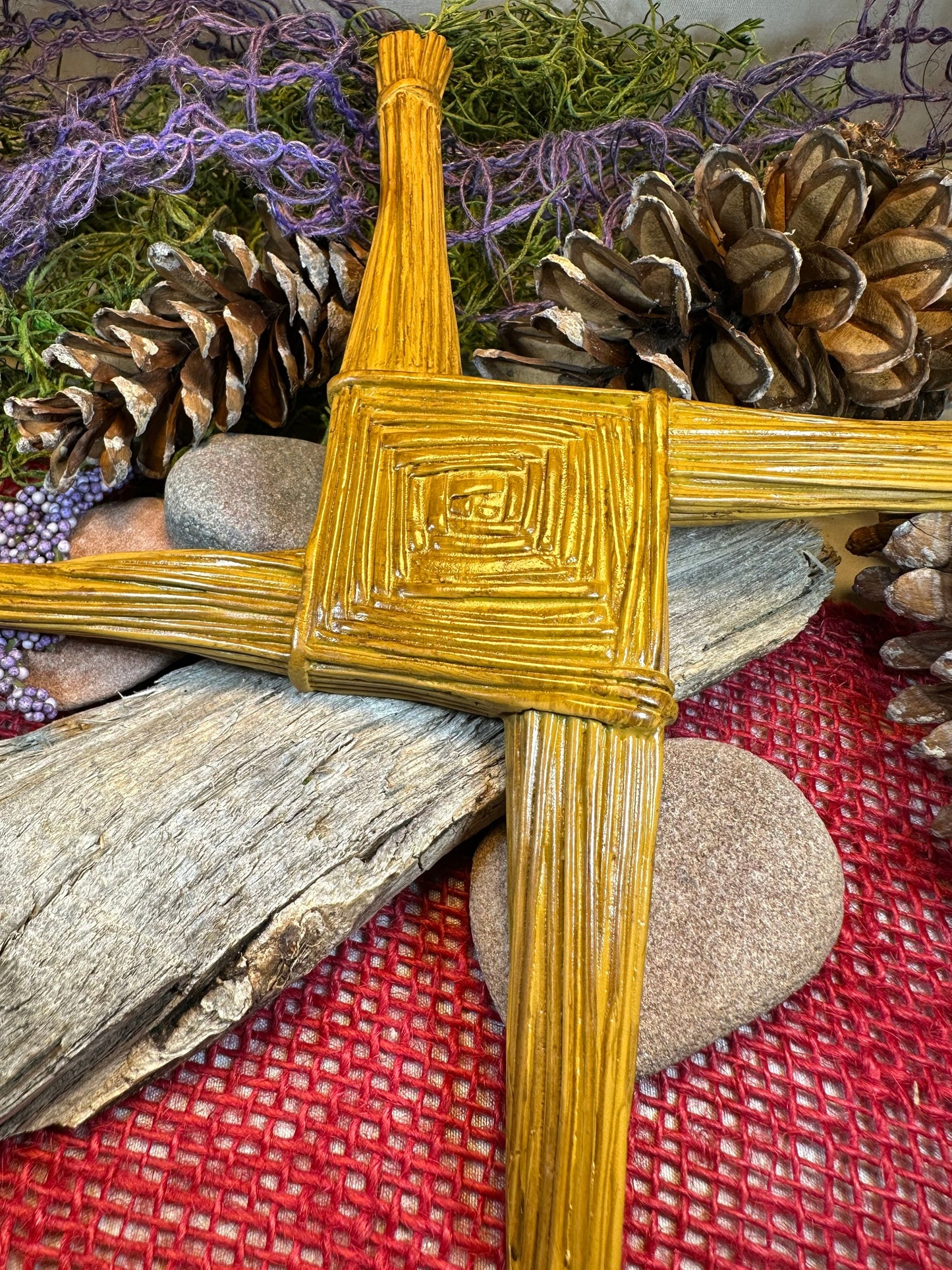 Saint Brigid's Celtic Cross, Ireland Cross, Irish Cross Wall Plaque, Ireland Gift, Easter, Housewarming Gift, New Home Gift, Confirmation