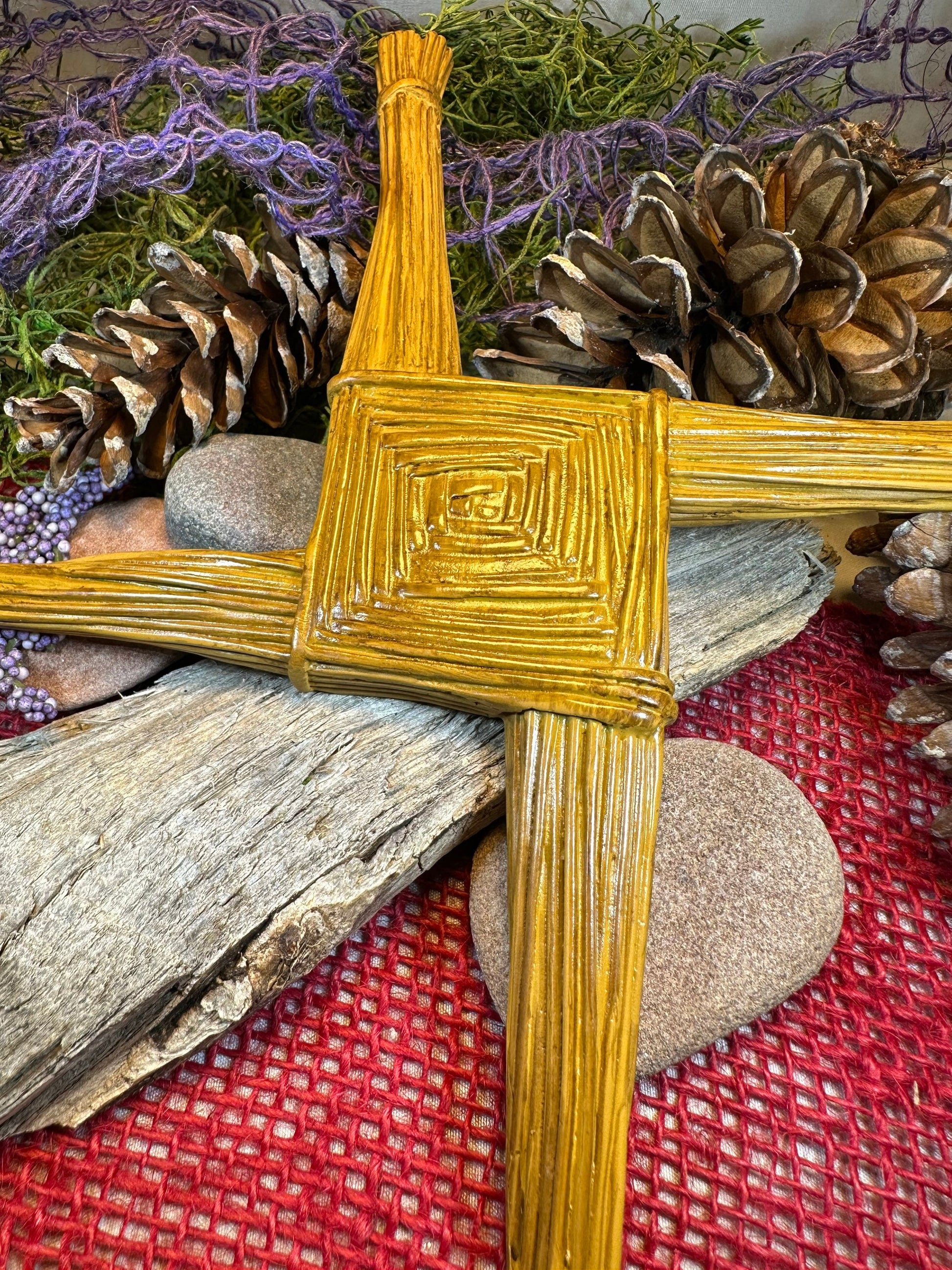 Saint Brigid's Celtic Cross, Ireland Cross, Irish Cross Wall Plaque, Ireland Gift, Easter, Housewarming Gift, New Home Gift, Confirmation