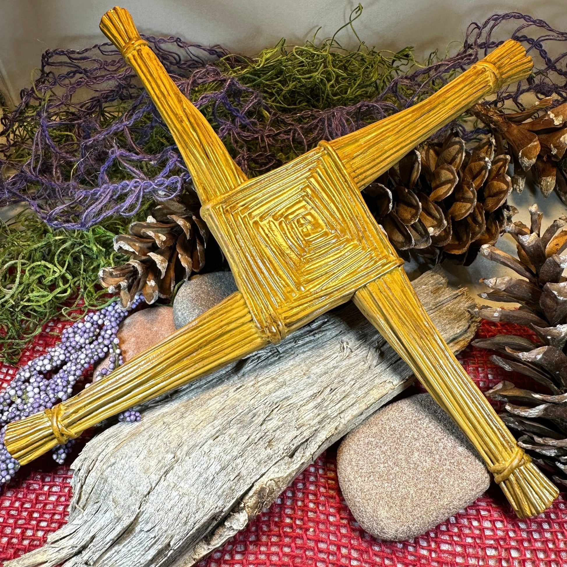 Saint Brigid's Celtic Cross, Ireland Cross, Irish Cross Wall Plaque, Ireland Gift, Easter, Housewarming Gift, New Home Gift, Confirmation