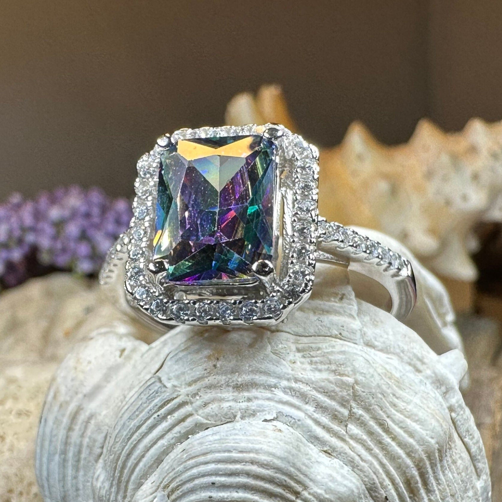 Stunning Alexandrite Engagement Ring | Jewelry by Johan - Jewelry by Johan
