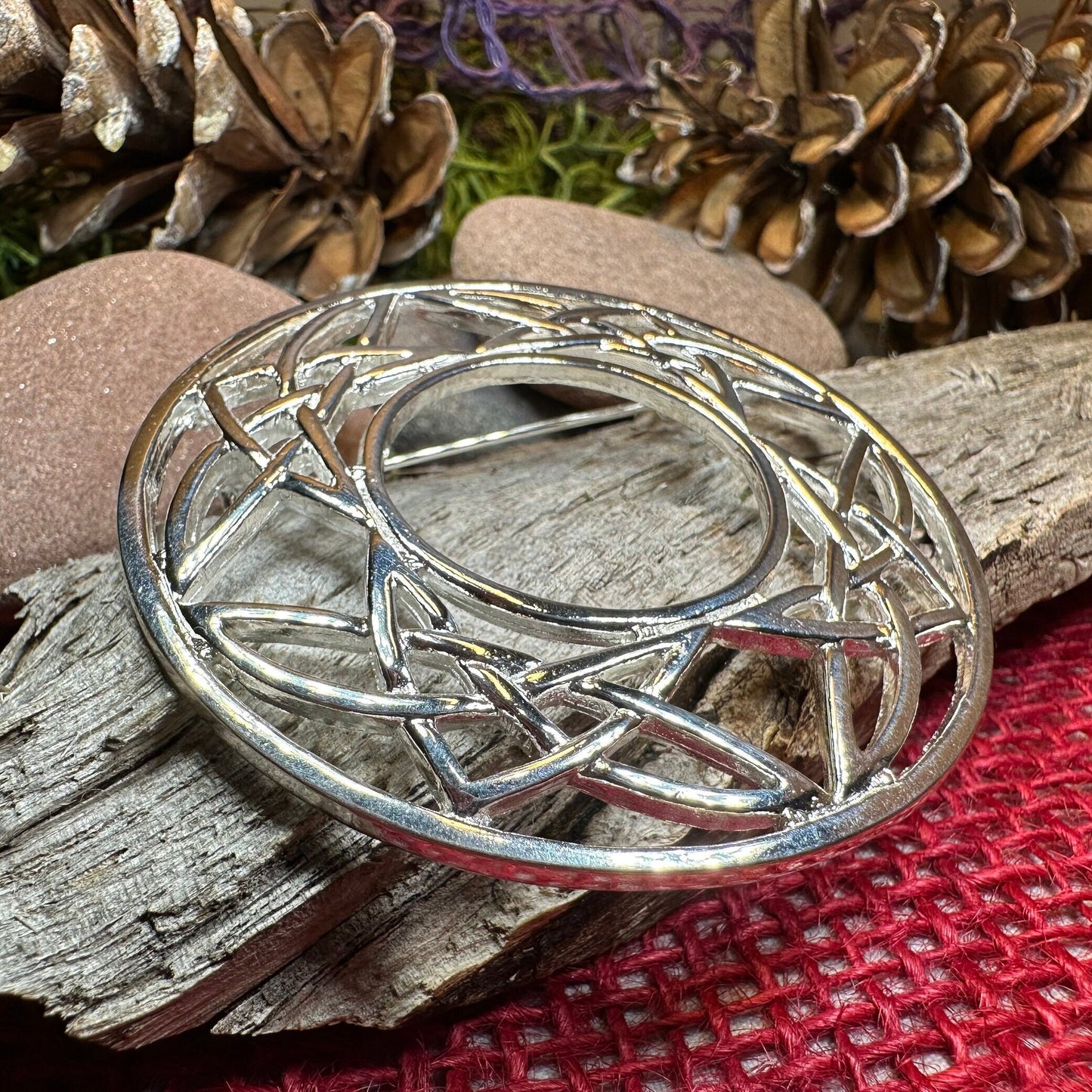 Celtic Knot Brooch, Celtic Jewelry, Irish Jewelry, Scotland Brooch, Celtic Brooch, Anniversary Gift, Celtic Knot Pin, Ireland Gift, Norse