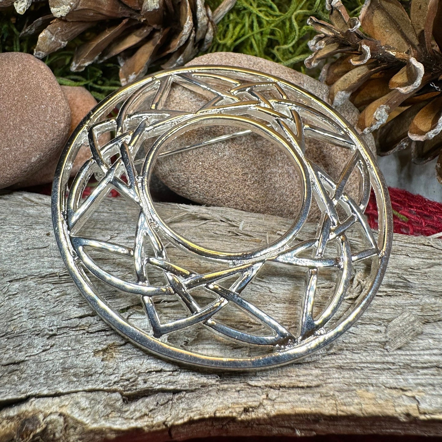 Celtic Knot Brooch, Celtic Jewelry, Irish Jewelry, Scotland Brooch, Celtic Brooch, Anniversary Gift, Celtic Knot Pin, Ireland Gift, Norse