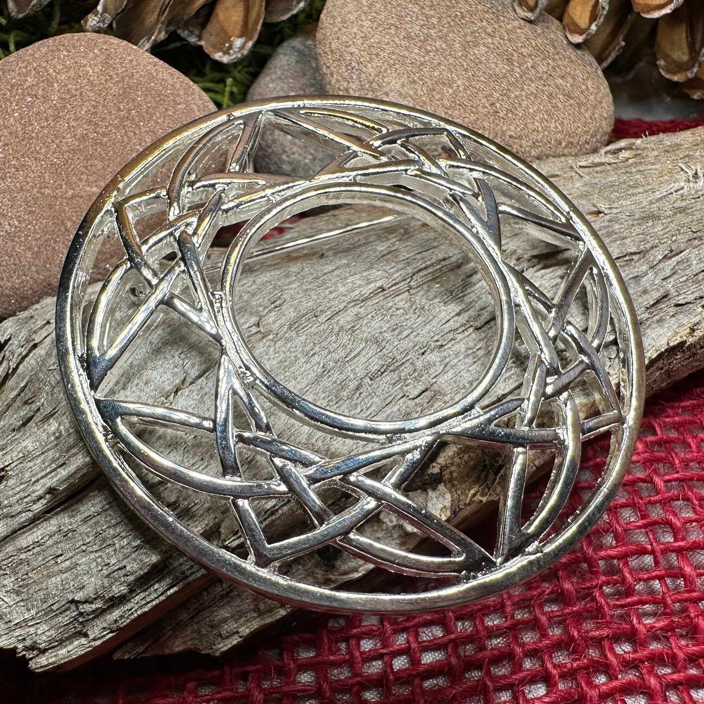 Celtic Knot Brooch, Celtic Jewelry, Irish Jewelry, Scotland Brooch, Celtic Brooch, Anniversary Gift, Celtic Knot Pin, Ireland Gift, Norse