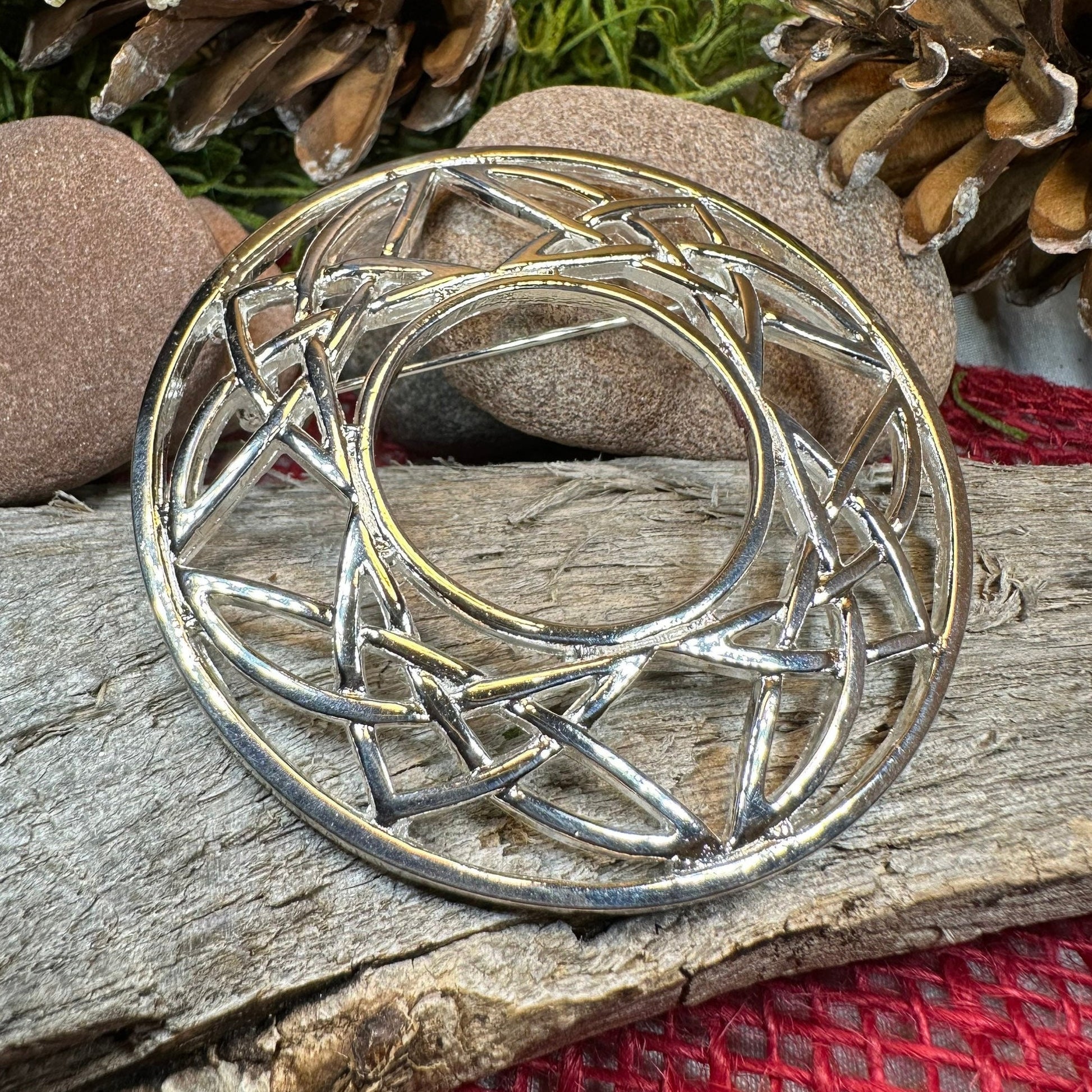 Celtic Knot Brooch, Celtic Jewelry, Irish Jewelry, Scotland Brooch, Celtic Brooch, Anniversary Gift, Celtic Knot Pin, Ireland Gift, Norse