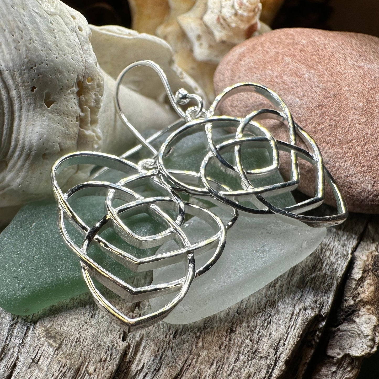 Eislyn Celtic Mother's Knot Earrings — view 3