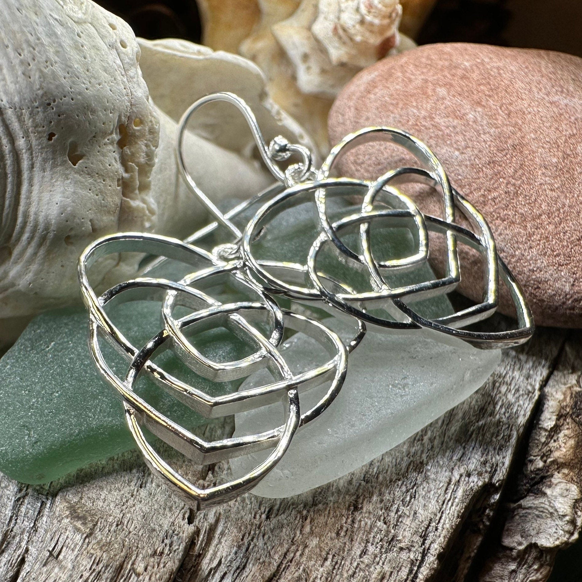 Eislyn Celtic Mother's Knot Earrings — view 3
