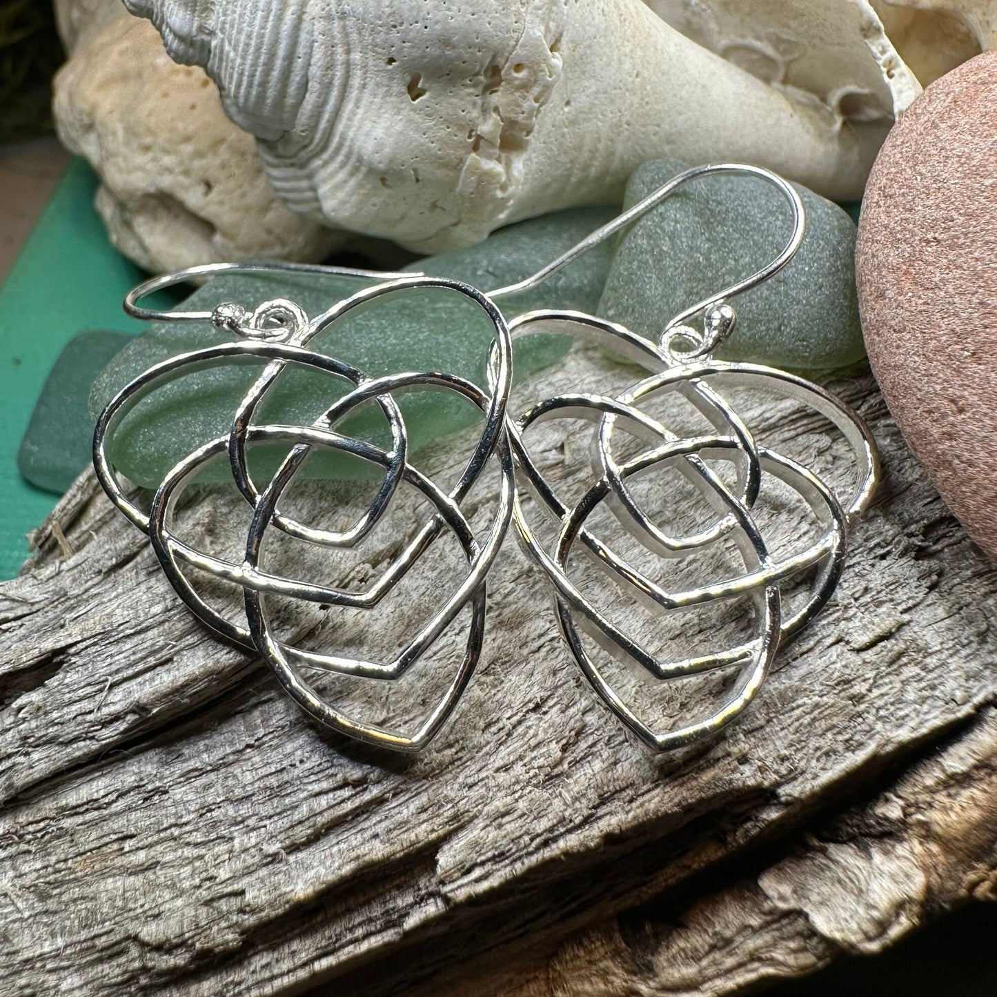 Eislyn Celtic Mother's Knot Earrings — view 7