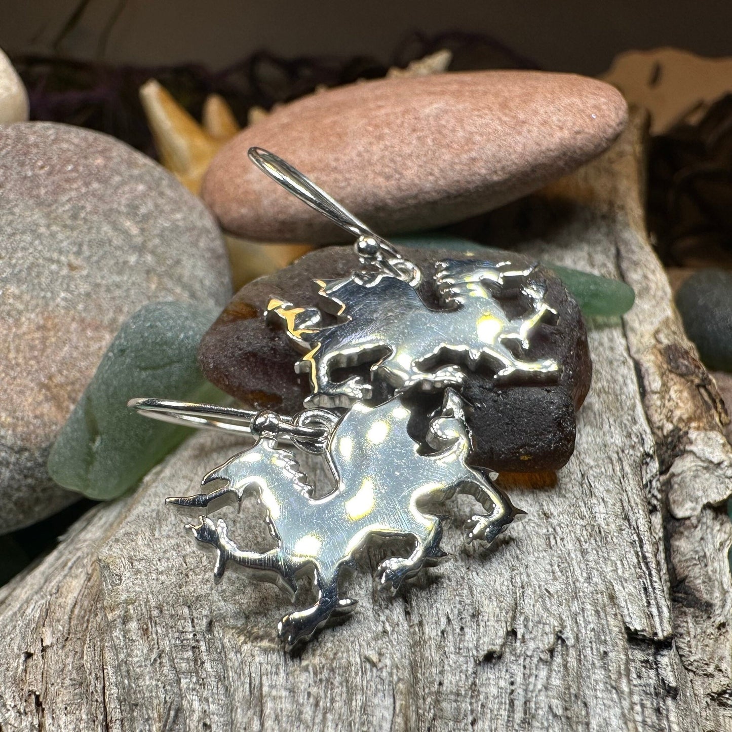 Welsh Dragon Earrings, Celtic Jewelry, Wales Jewelry, Dragon Jewelry, Mom Gift, Wife Gift, Anniversary Gift, Dragon Earrings, Wales Gift