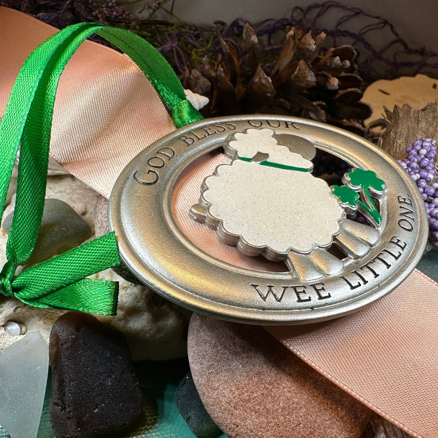 Irish Blessing Ornament, Ireland Baby Gift, New Baby Gift, Baby Shower Gift, New Mom Gift, Preganancy Gift, Irish Blessing Decor, Shamrock