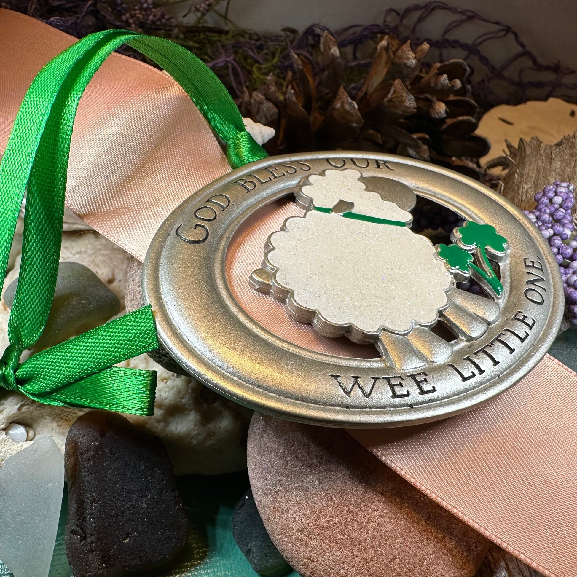 Irish Blessing Ornament, Ireland Baby Gift, New Baby Gift, Baby Shower Gift, New Mom Gift, Preganancy Gift, Irish Blessing Decor, Shamrock