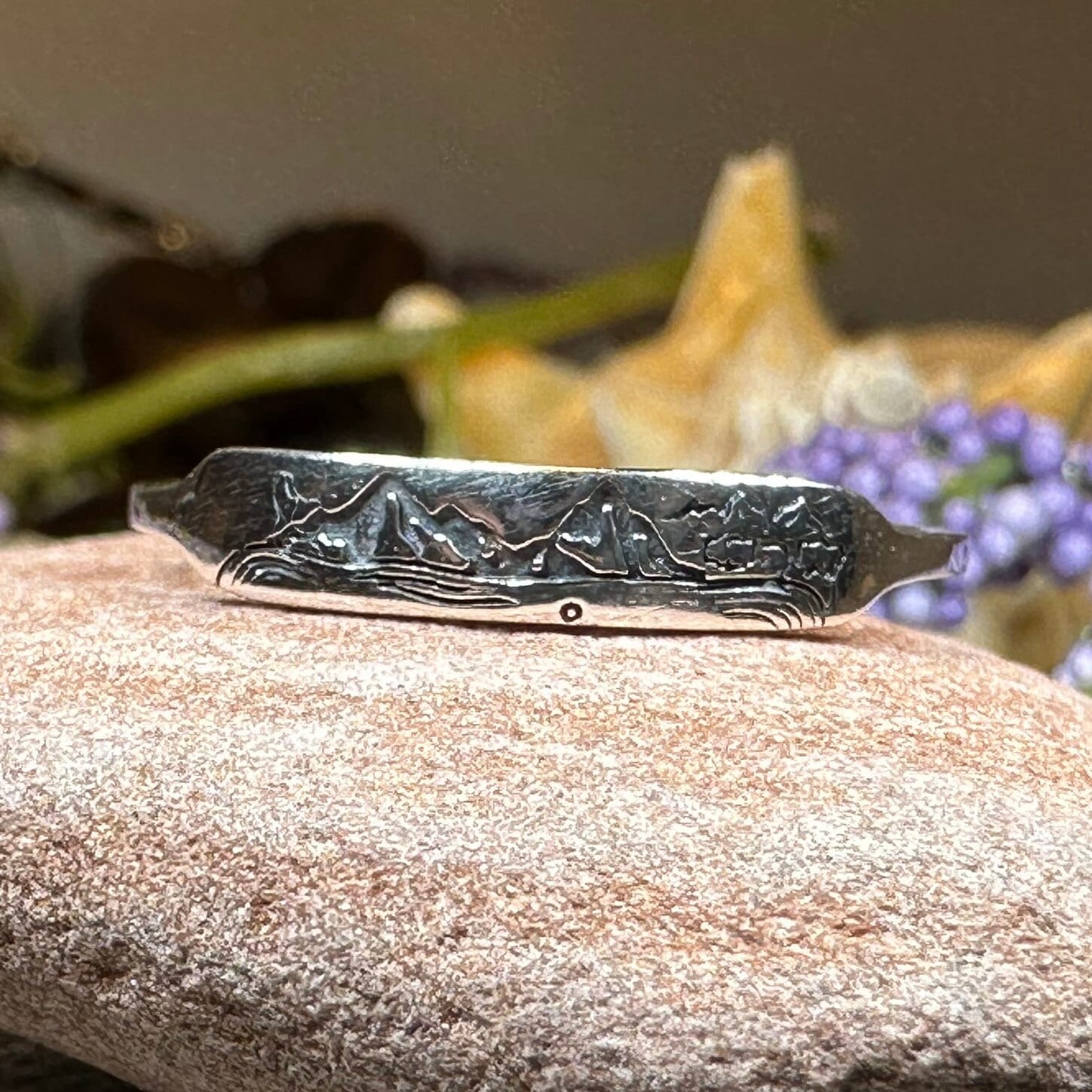 Minimalist Mountain Ring, Scottish Highlands Ring, Celtic Jewelry, Scotland Jewelry, HIker Jewelry, Wiccan Jewelry, Anniversary Gift