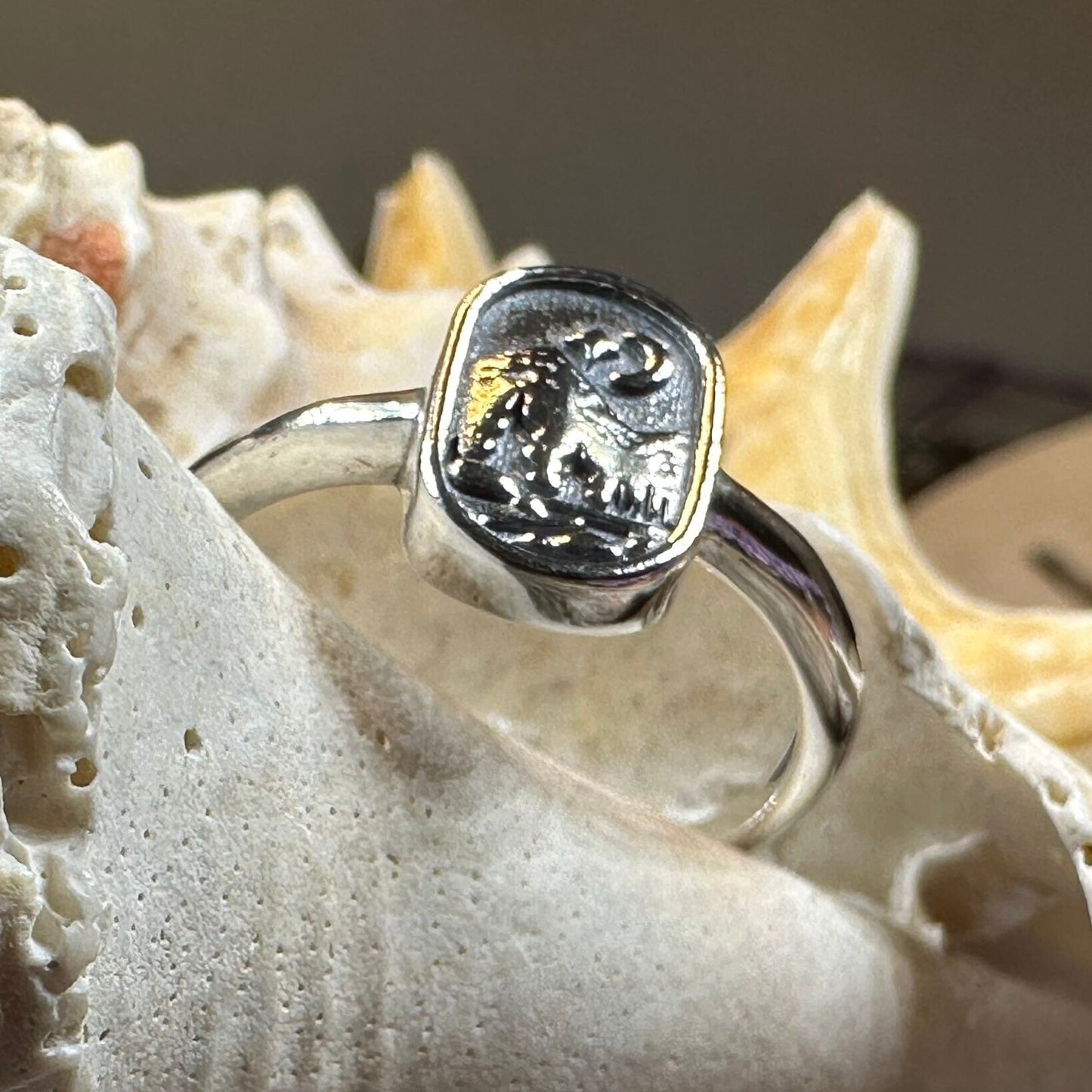 Minimalist Mountain Ring, Scottish Highlands Ring, Celtic Jewelry, Scotland Jewelry, HIker Jewelry, Wiccan Jewelry, Anniversary Gift