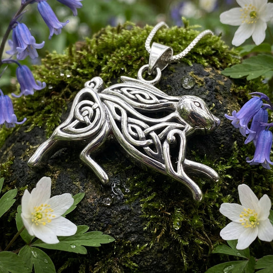 Ligach Celtic Rabbit Necklace — view 5