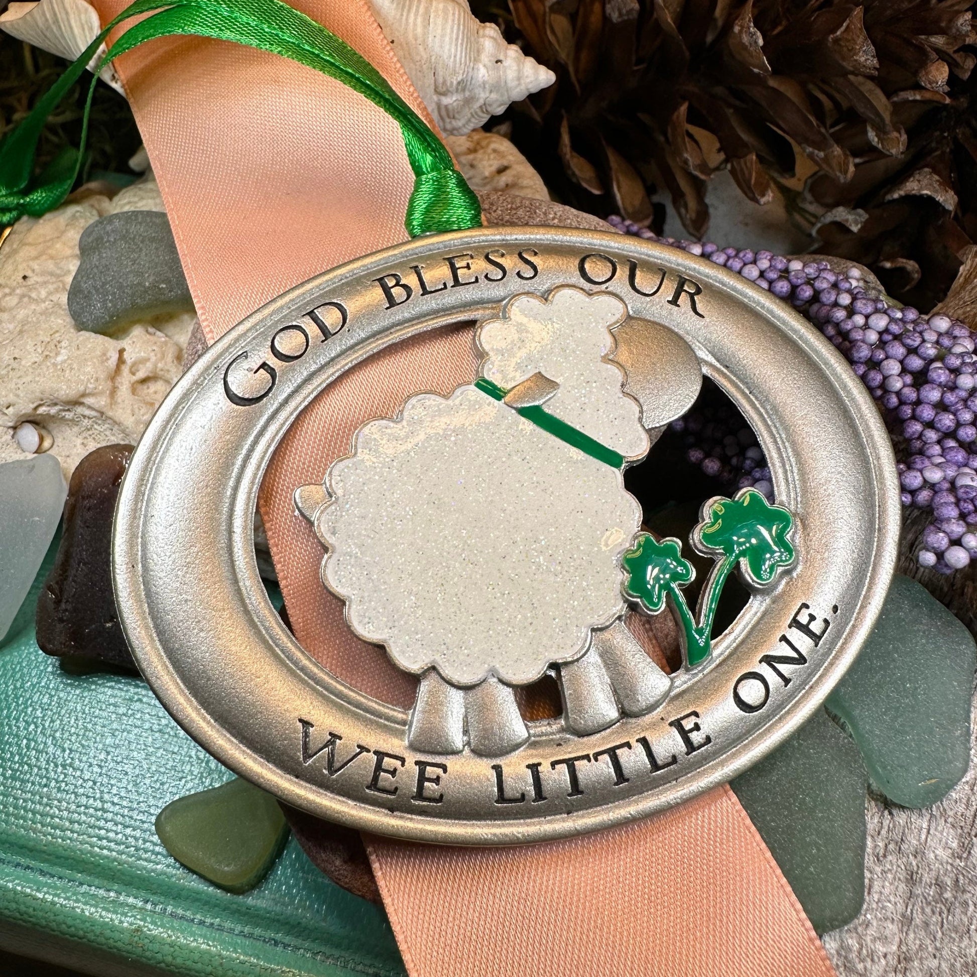Irish Blessing Ornament, Ireland Baby Gift, New Baby Gift, Baby Shower Gift, New Mom Gift, Preganancy Gift, Irish Blessing Decor, Shamrock