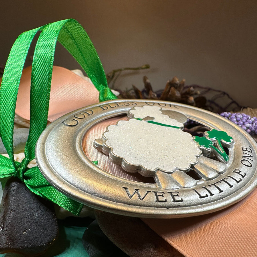 Irish Blessing Ornament, Ireland Baby Gift, New Baby Gift, Baby Shower Gift, New Mom Gift, Preganancy Gift, Irish Blessing Decor, Shamrock
