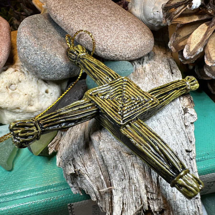 Saint Brigid's Celtic Cross, Ireland Cross, Irish Cross Ornament, Ireland Gift, Easter, Housewarming Gift, New Home Gift, Confirmation