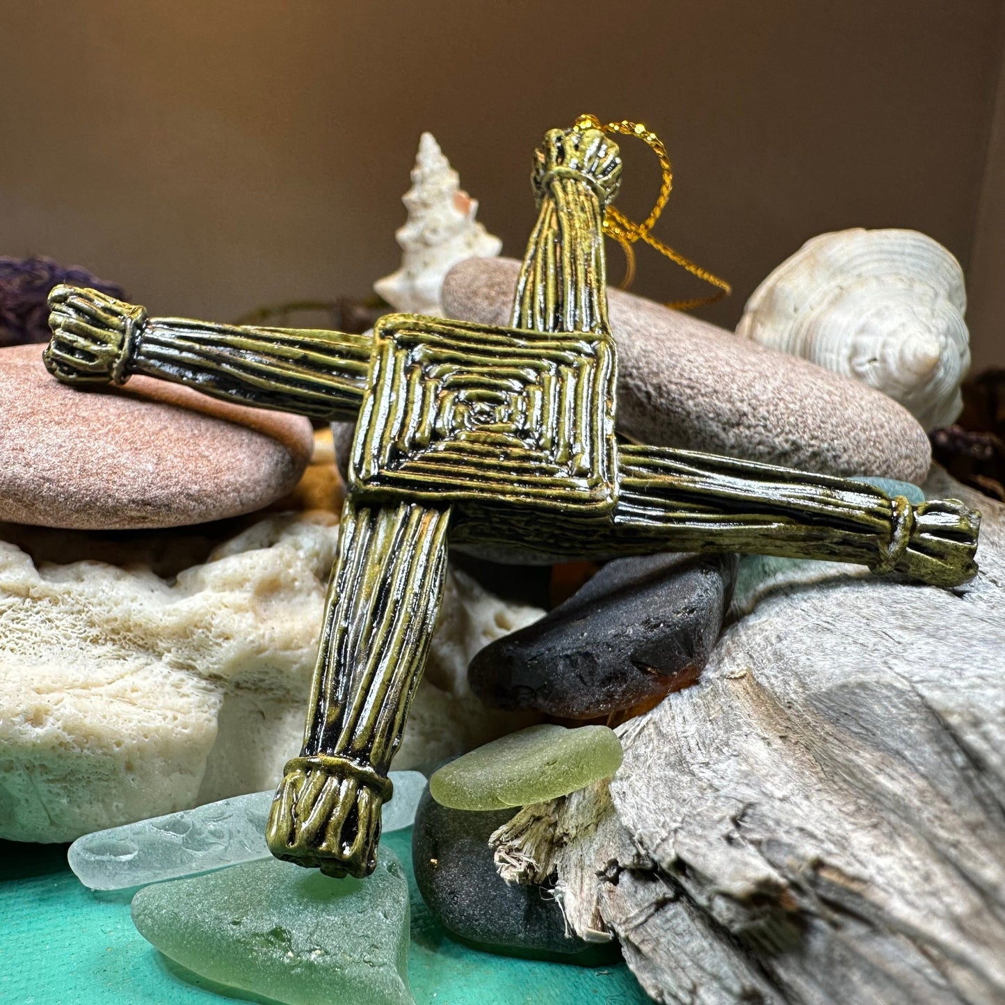Saint Brigid's Celtic Cross, Ireland Cross, Irish Cross Ornament, Ireland Gift, Easter, Housewarming Gift, New Home Gift, Confirmation
