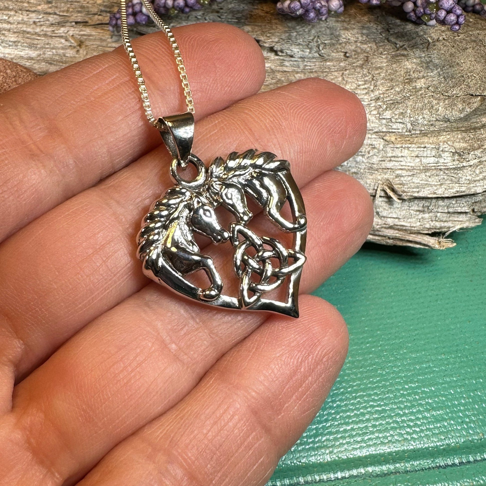 Cheval Celtic Horse Necklace — view 6