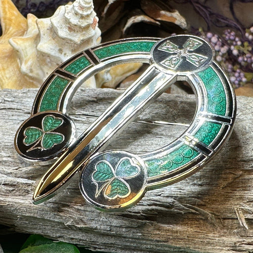 Celtic Brooch, Celtic Jewelry, Irish Jewelry, Scotland Jewelry, Anniversary Gift, Viking Brooch, Kilt Pin, Celtic Pin, Retirement Gift