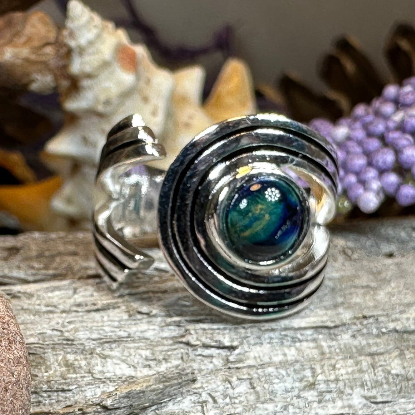 Scottish Heathergems Celtic Wrap Ring - Handmade in Scotland — view 12