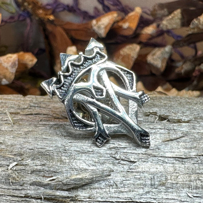 Luckenbooth Brooch, Scotland Jewelry, Men's Lapel Pin, Tie Pin, Friendship Gift, Best Man Gift, Anniversary Gift, Scottish Groom Pin