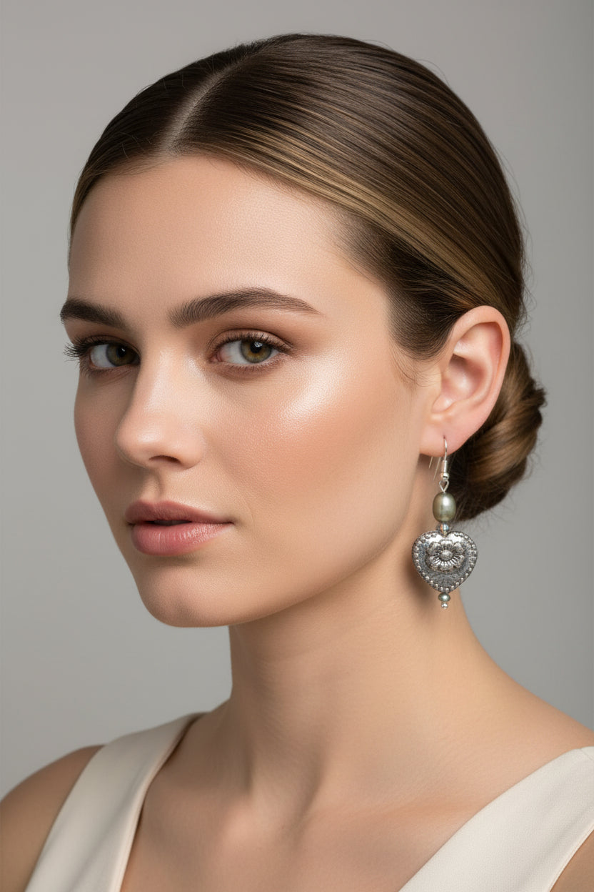 Victorian Pearl Earrings — view 7
