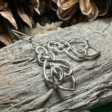 Load image into Gallery viewer, Celtic Earrings, Love Knot Earrings, Irish Jewelry, Ireland Gift, Scotland Jewelry, Mom Gift, Sister&#39;s Knot, Scottish Jewelry, Norse Jewelry
