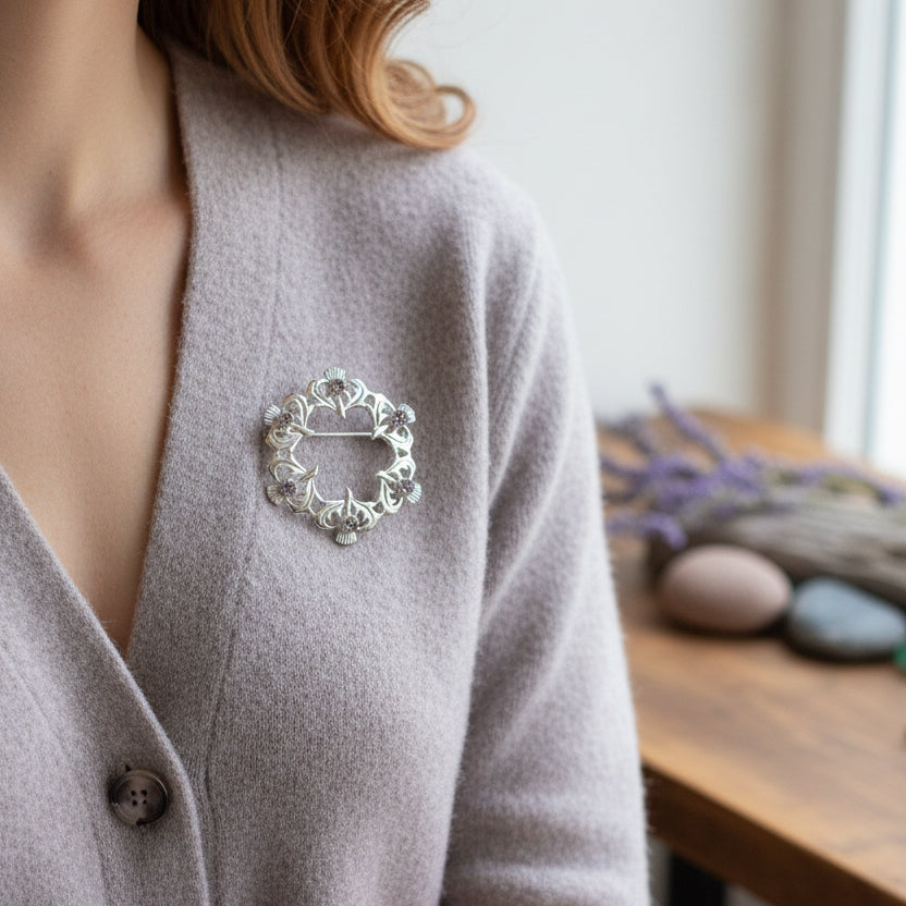 Glenmorangie Thistle Brooch