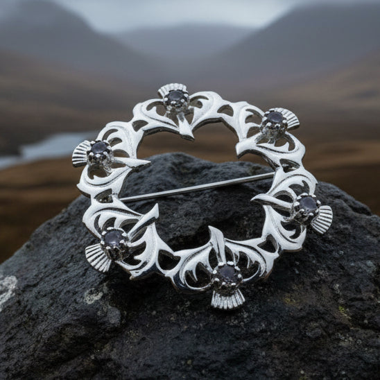 Glenmorangie Thistle Brooch