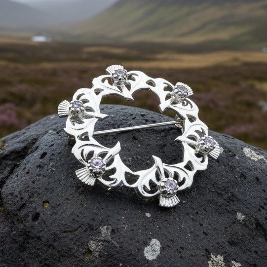 Glenmorangie Thistle Brooch