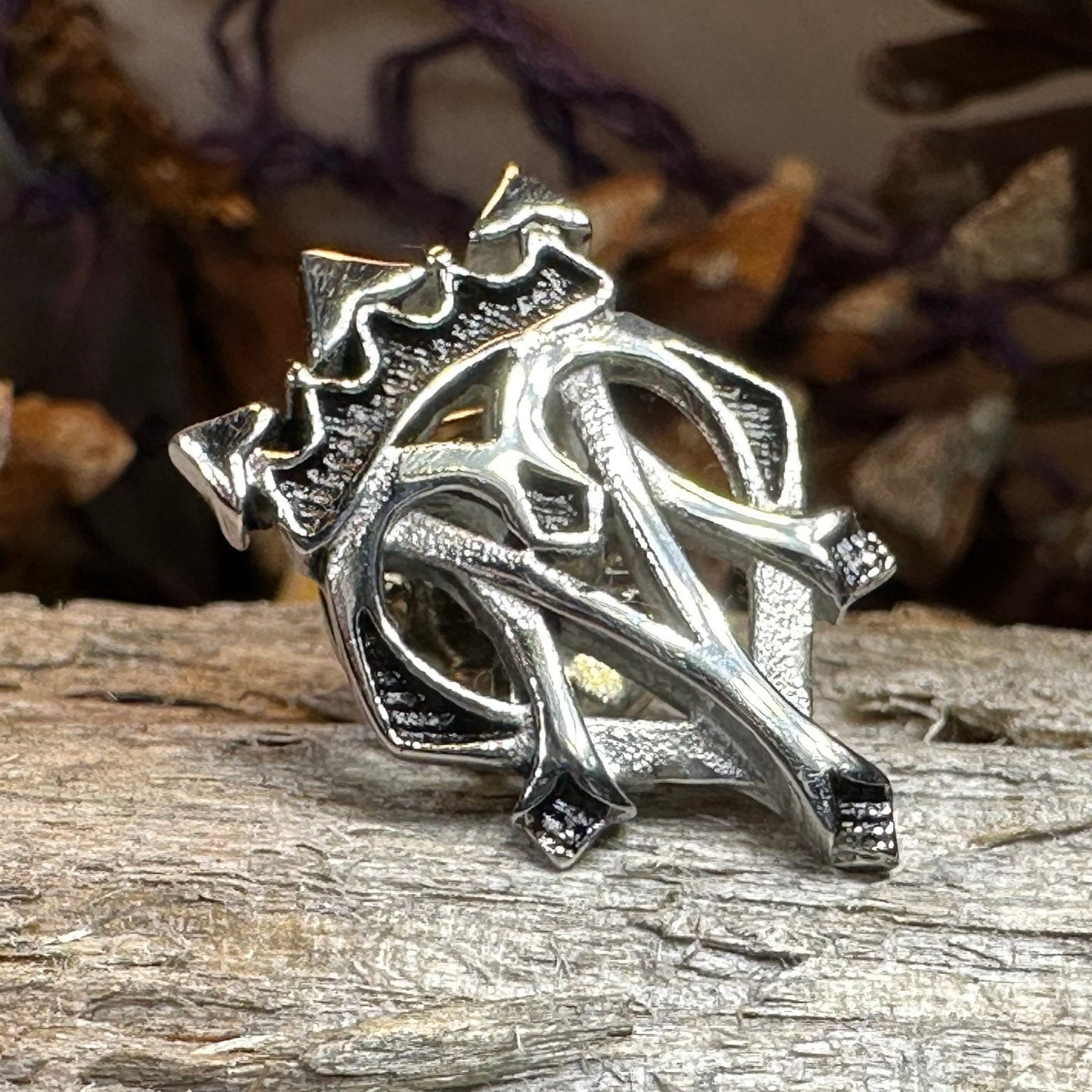 Luckenbooth Brooch, Scotland Jewelry, Men's Lapel Pin, Tie Pin, Friendship Gift, Best Man Gift, Anniversary Gift, Scottish Groom Pin