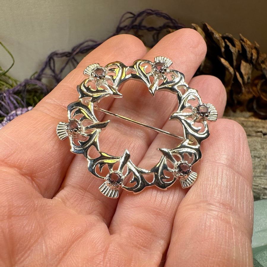 Glenmorangie Thistle Brooch