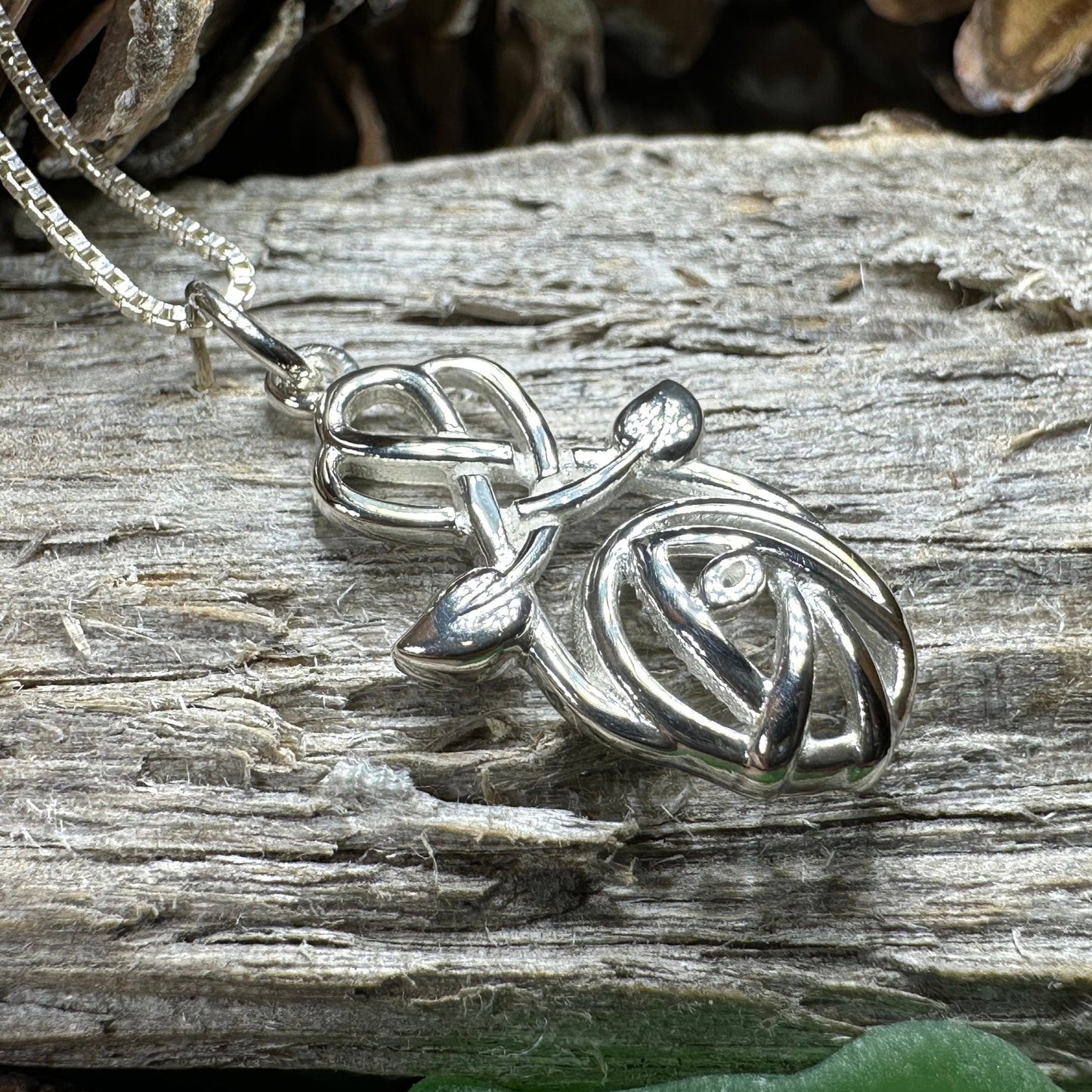 Mackintosh Rose Necklace, Scotland Jewelry, Celtic Jewelry, Rose Jewelry, Art Deco Pendant, Anniversary Gift, Scottish Necklace, Wife Gift
