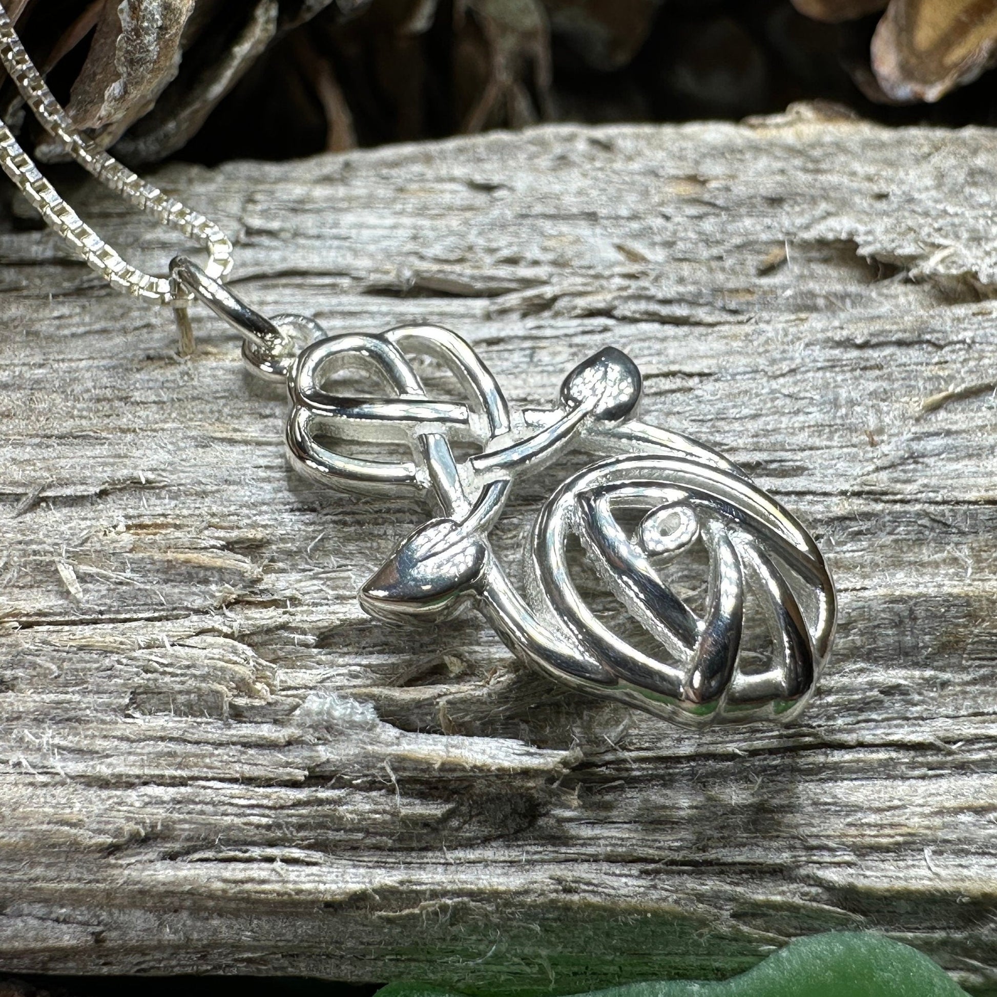 Mackintosh Rose Necklace, Scotland Jewelry, Celtic Jewelry, Rose Jewelry, Art Deco Pendant, Anniversary Gift, Scottish Necklace, Wife Gift