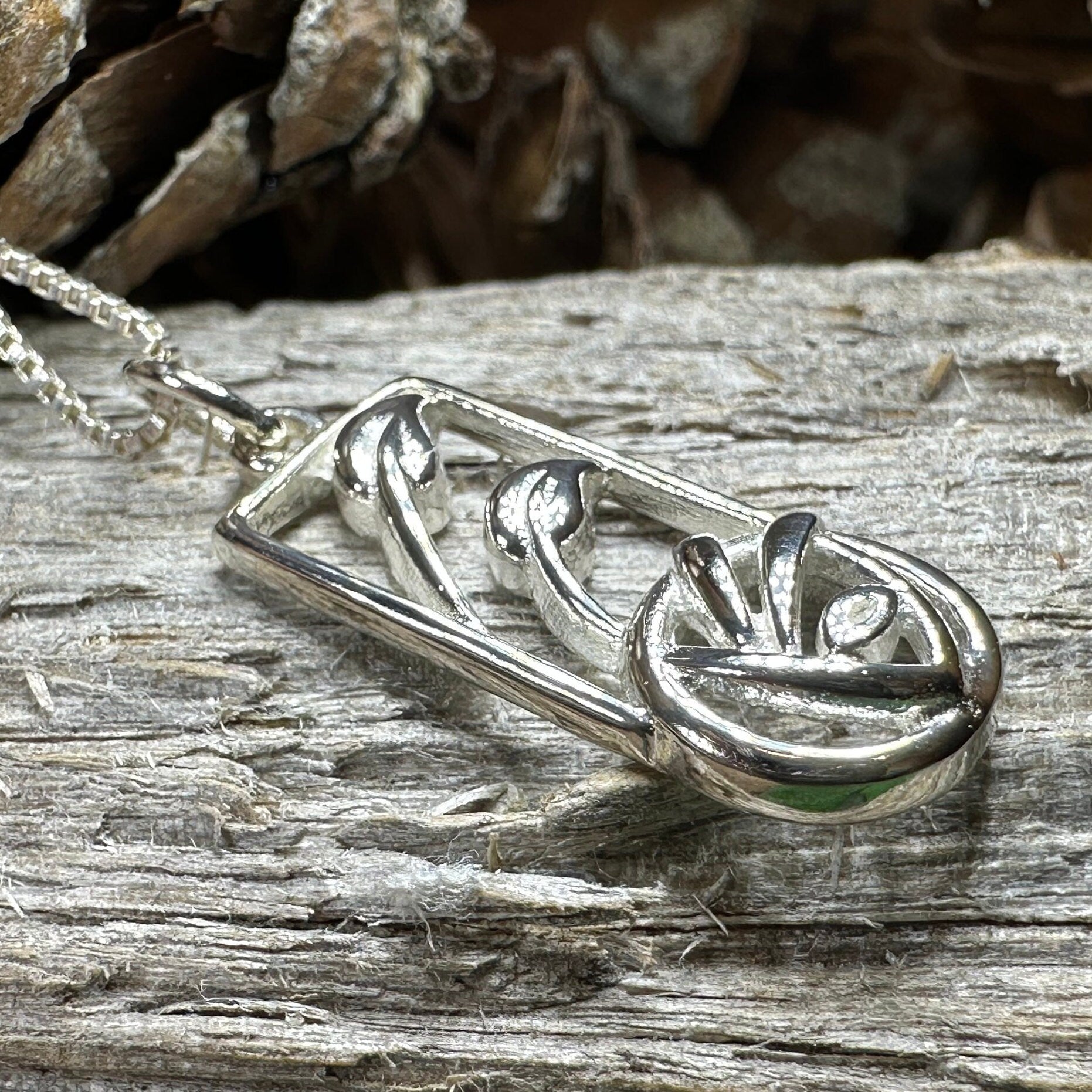 Mackintosh Rose Necklace, Scotland Jewelry, Celtic Jewelry, Rose Jewelry, Art Deco Pendant, Anniversary Gift, Scottish Necklace, Wife Gift