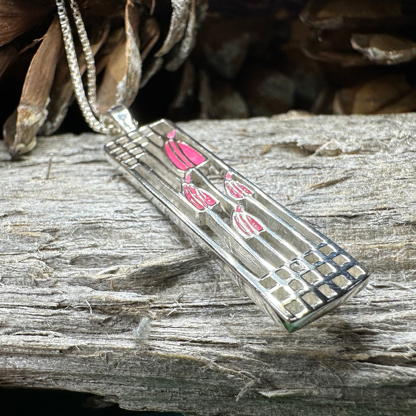 Elodie Mackintosh Rose Necklace — view 7