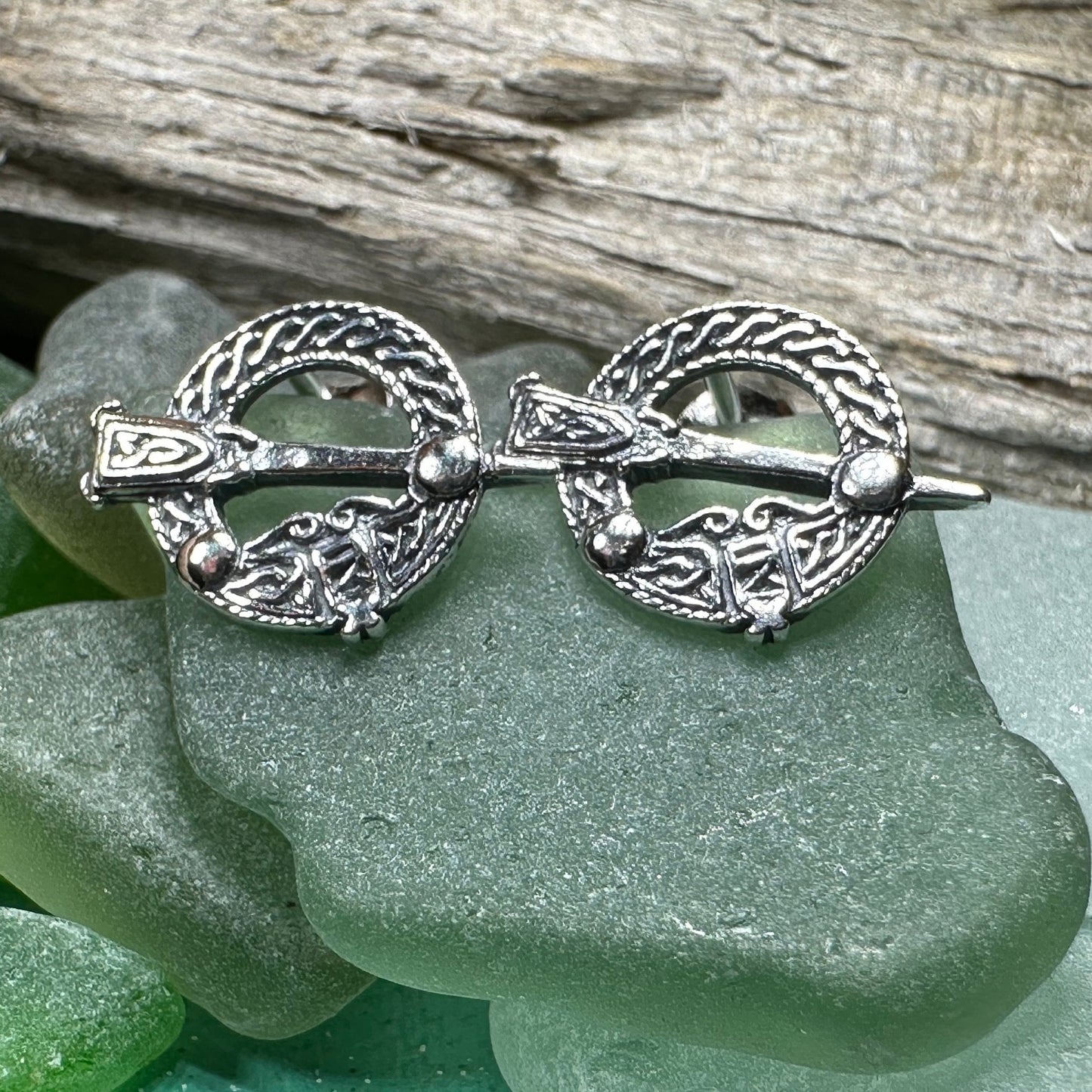 Celtic Stud Earrings, Irish Jewelry, Tara Post Earrings, Irish Dance Gift, Anniversary Gift, Celtic Jewelry, Wiccan Jewelry, Pagan Jewelry