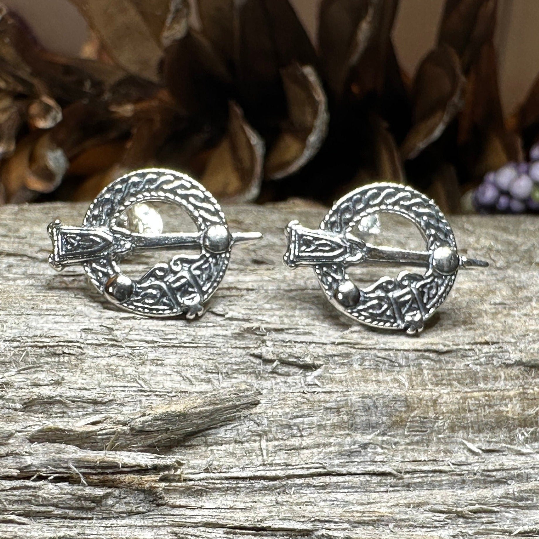 Celtic Stud Earrings, Irish Jewelry, Tara Post Earrings, Irish Dance Gift, Anniversary Gift, Celtic Jewelry, Wiccan Jewelry, Pagan Jewelry