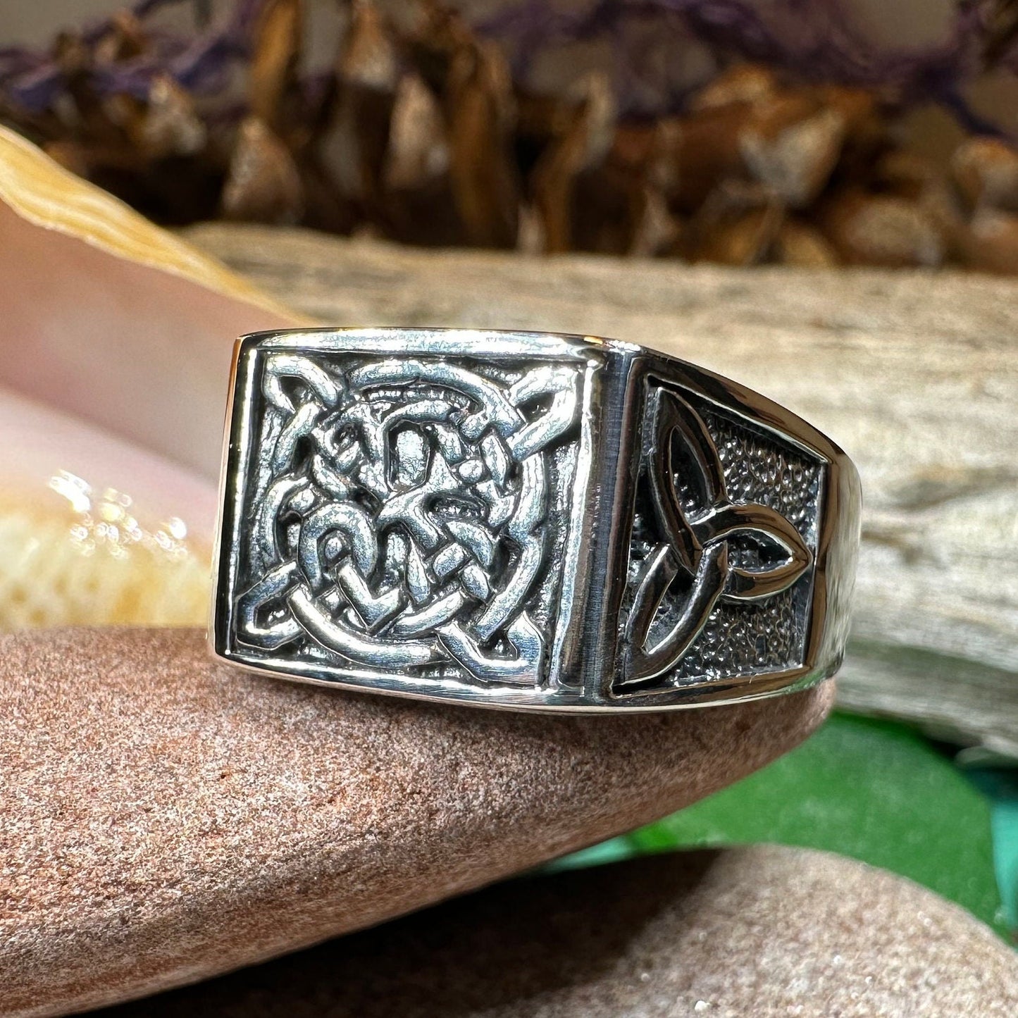 Celtic Knot Ring, Celtic Jewelry, Mens Ireland Ring, Celtic Knot Jewelry, Irish Ring, Irish Dance Gift, Anniversary Gift, Scottish Ring