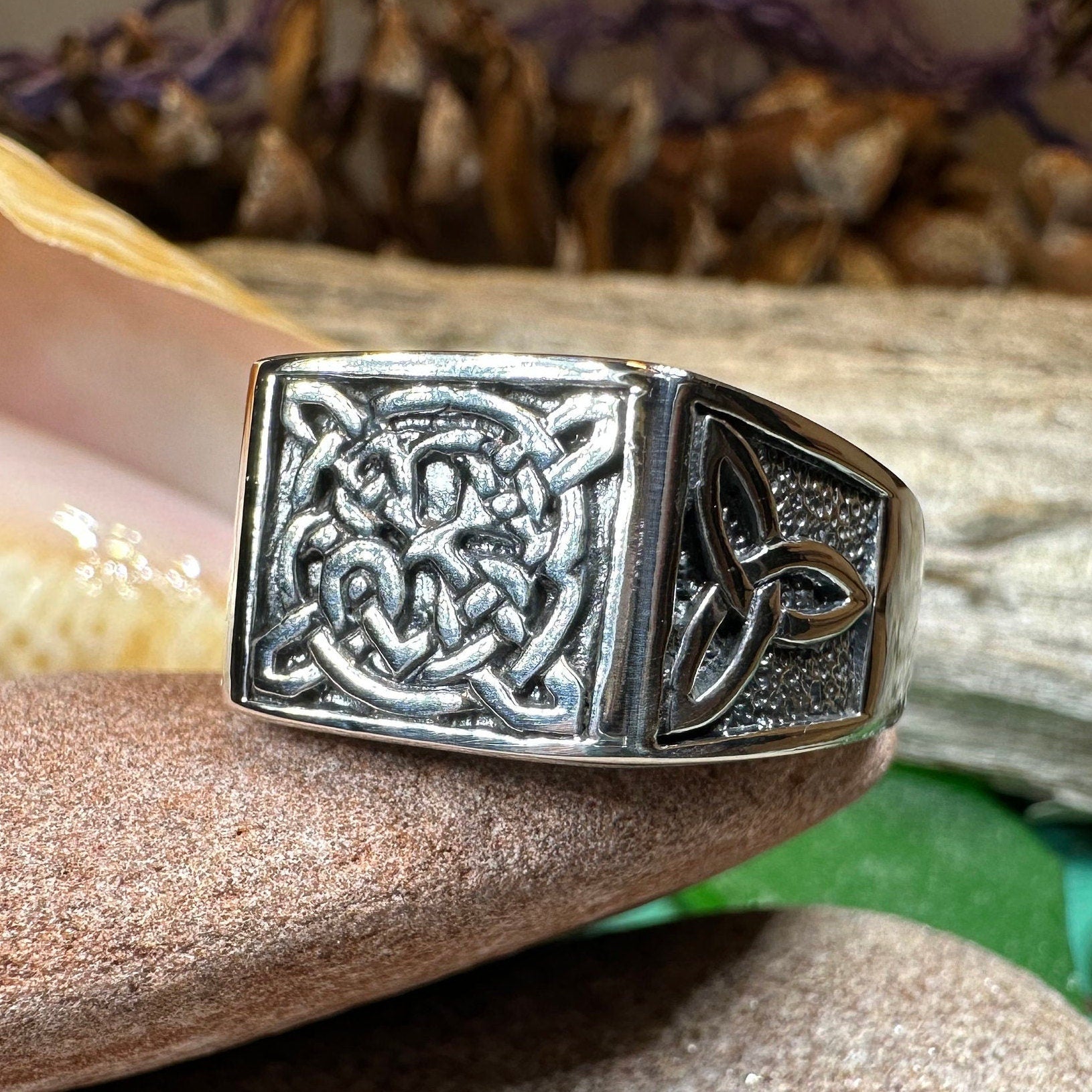 Celtic Knot Ring, Celtic Jewelry, Mens Ireland Ring, Celtic Knot Jewelry, Irish Ring, Irish Dance Gift, Anniversary Gift, Scottish Ring