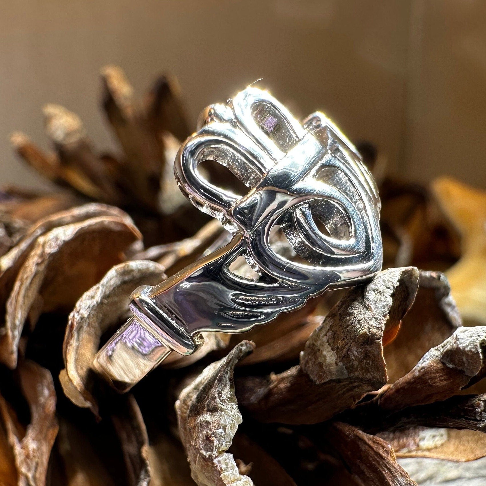 Claddagh Ring, Celtic Ring, Irish Ring, Promise Ring, Celtic Knot Ring, Irish Dance Gift, Anniversary Gift, Luckenbooth Ring, Boho Ring