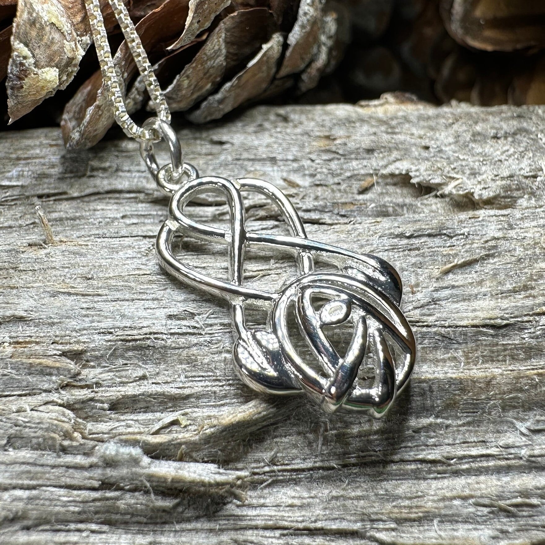 Mackintosh Rose Necklace, Scotland Jewelry, Celtic Jewelry, Rose Jewelry, Art Deco Pendant, Anniversary Gift, Scottish Necklace, Wife Gift