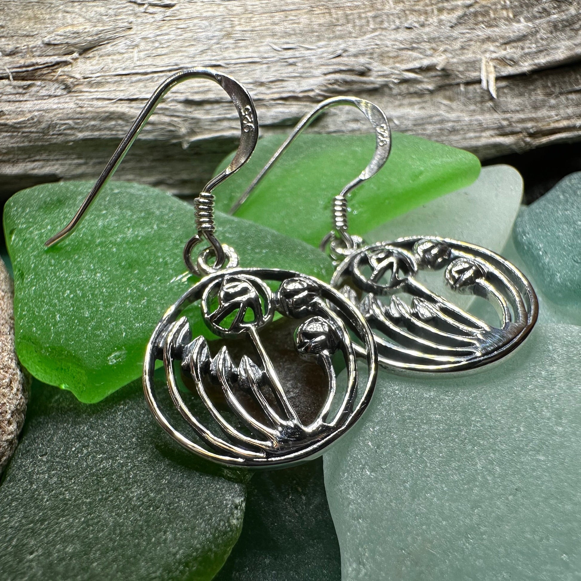 Michaela Mackintosh Rose Earrings — view 2
