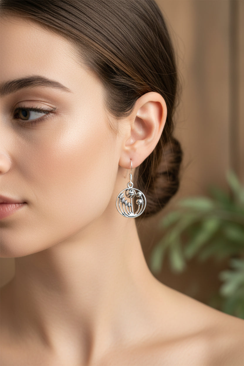 Michaela Mackintosh Rose Earrings — view 3