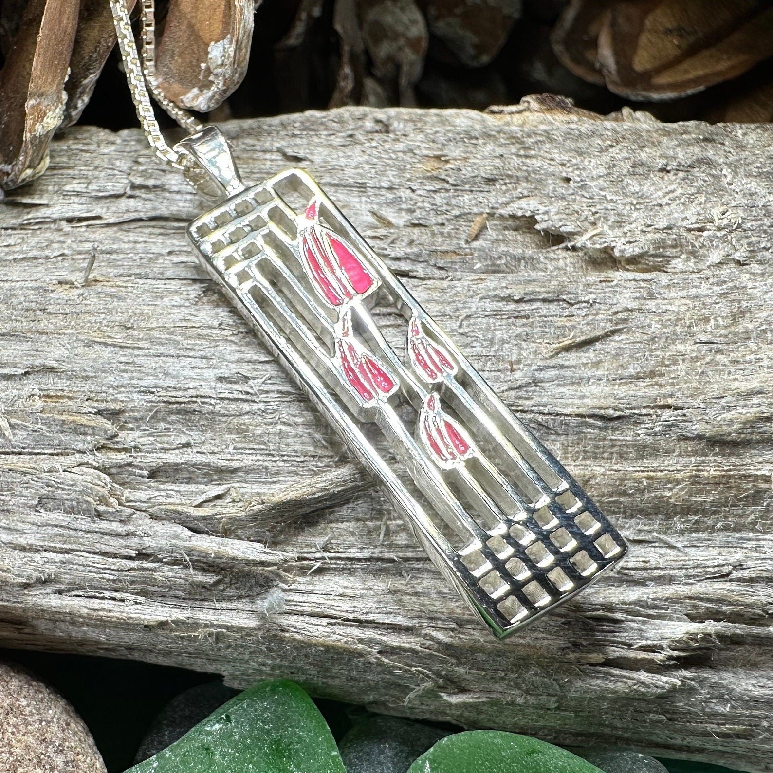 Elodie Mackintosh Rose Necklace — view 3