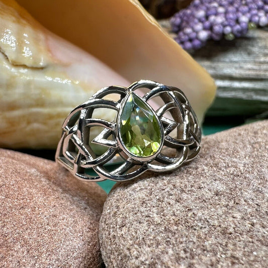 Vanaheim Celtic Knot Ring in Sterling Silver — view 3