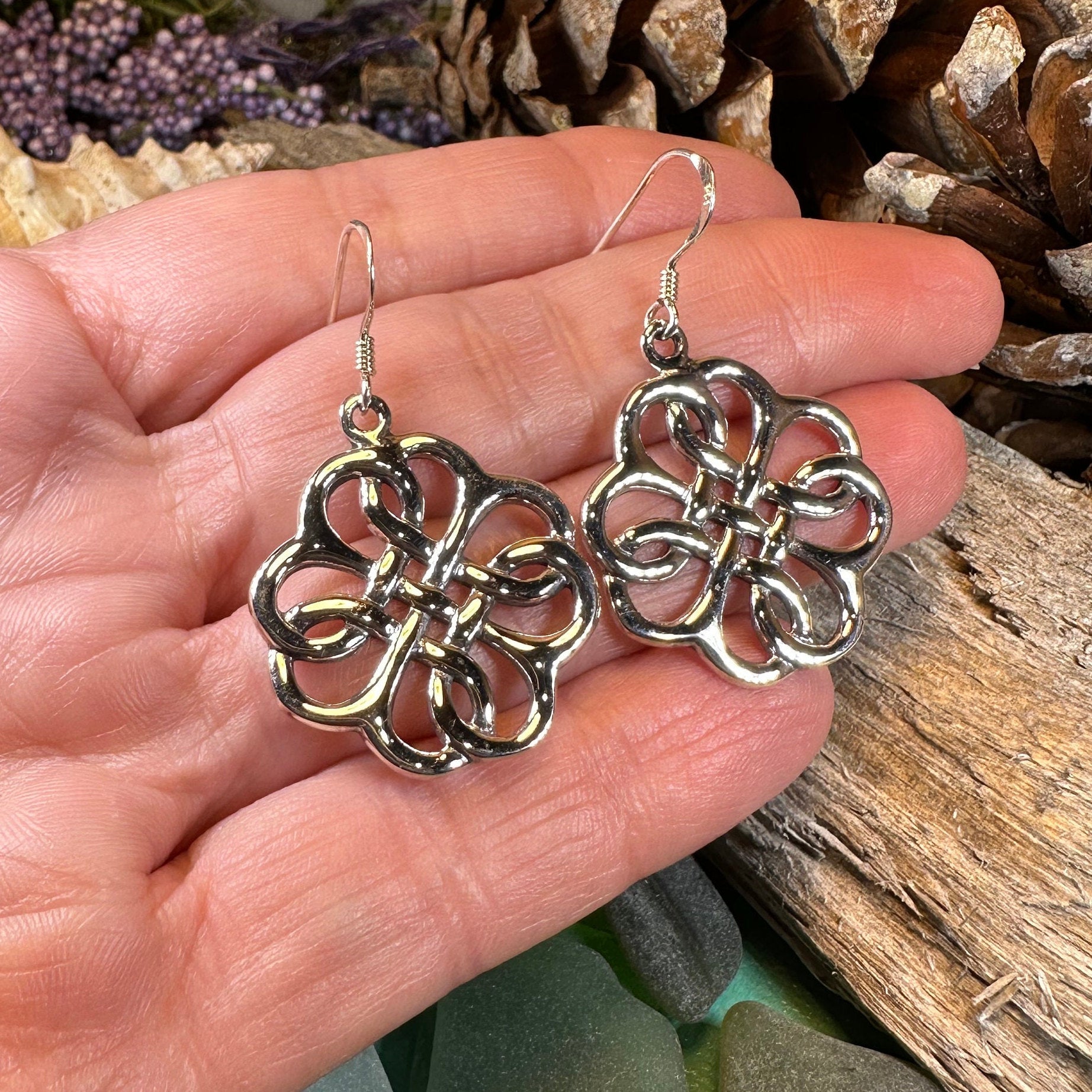 Urdyna Celtic Knot Earrings — view 5