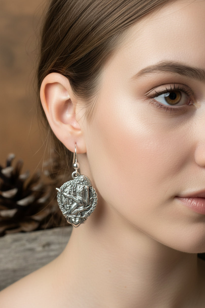 Irish Dancer Earrings, Irish Jewelry, Celtic Jewelry, Step Dancer Gift, Ireland Dance, Irish Dance Gift, Ghillies Jewelry, Irish Dance Shoes