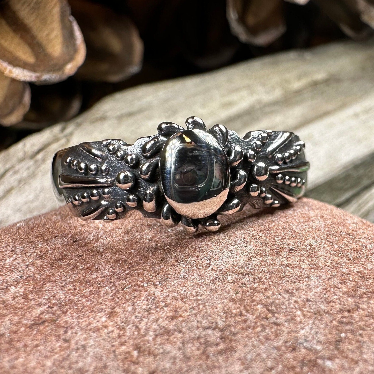 Celtic Ring, Celtic Jewelry, Silver Irish Ring, Minimalist Ring, Simple Boho Ring, Irish Gift, Anniversary Gift, Statement Ring, Dainty Ring
